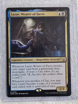 MTG Lazav, Wearer of Faces #216 Murders at Karlov Manor Magic Card Rare NM - Image 5