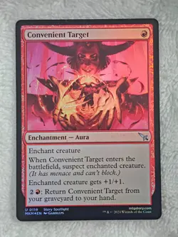 MTG Convenient Target FOIL #119 Murders at Karlov Manor Magic Card U NM - Image 1