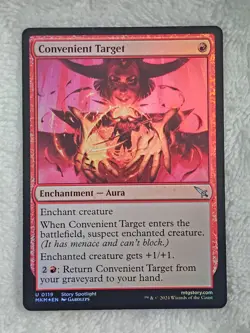 MTG Convenient Target FOIL #119 Murders at Karlov Manor Magic Card U NM - Image 2