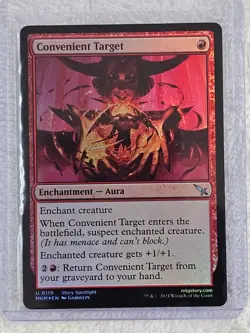 MTG Convenient Target FOIL #119 Murders at Karlov Manor Magic Card U NM - Image 4
