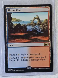 MTG Shivan Reef #246 Magic 2015 (M15) Magic the Gathering Card Rare Near Mint - Image 5