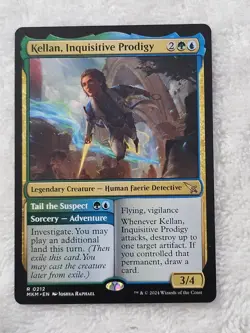 MTG Kellan, Inquisitive Prodigy #212 Murders at Karlov Manor Magic Card Rare NM - Image 2