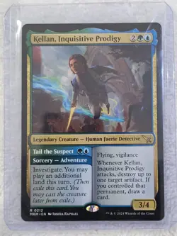 MTG Kellan, Inquisitive Prodigy #212 Murders at Karlov Manor Magic Card Rare NM - Image 4