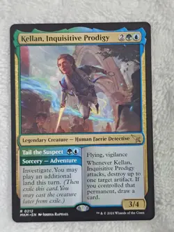 MTG Kellan, Inquisitive Prodigy #212 Murders at Karlov Manor Magic Card Rare NM - Image 2