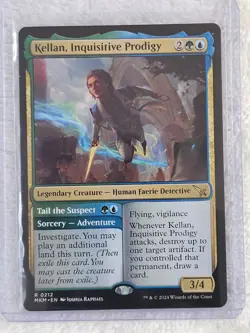 MTG Kellan, Inquisitive Prodigy #212 Murders at Karlov Manor Magic Card Rare NM - Image 4