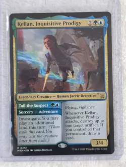 MTG Kellan, Inquisitive Prodigy #212 Murders at Karlov Manor Magic Card Rare NM - Image 5
