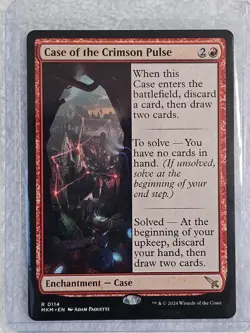 MTG Case of the Crimson Pulse #114 Murders at Karlov Manor Card Rare NM - Image 4