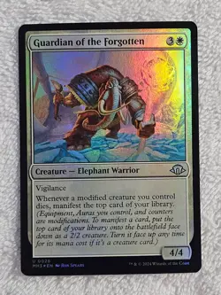 MTG Guardian of the Forgotten FOIL - Modern Horizons 3 Card #28 U NM - Image 2