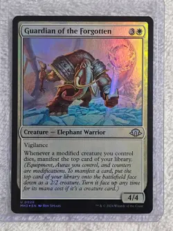 MTG Guardian of the Forgotten FOIL - Modern Horizons 3 Card #28 U NM - Image 4