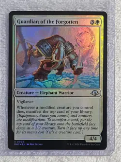 MTG Guardian of the Forgotten FOIL - Modern Horizons 3 Card #28 U NM - Image 5