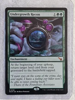 MTG Undergrowth Recon #181 Murders at Karlov Manor Magic Card Mythic NM - Image 5
