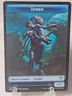 MTG Zombie Spirit Double-Sided Token - Commander Masters #13/39 T NM - Image 1