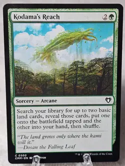 MTG Kodama's Reach - Commander Masters #300 Magic Gathering Card NM - Image 1