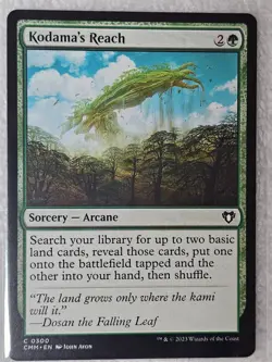 MTG Kodama's Reach - Commander Masters #300 Magic Gathering Card NM - Image 4