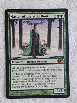 MTG Master of the Wild Hunt #191 Magic 2010 Magic the Gathering Card Mythic NM - Image 1