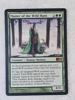 MTG Master of the Wild Hunt #191 Magic 2010 Magic the Gathering Card Mythic NM - Image 2