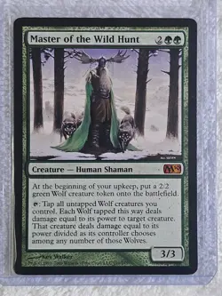 MTG Master of the Wild Hunt #191 Magic 2010 Magic the Gathering Card Mythic NM - Image 4
