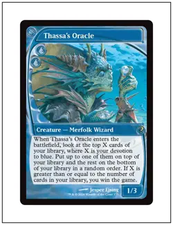 1x Thassa's Oracle, Future Sight Frame, Magic the Gathering MTG NM - Image 1