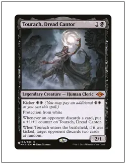 1x Tourach, Dread Cantor, Mystery Booster 2, Magic the Gathering MTG NM - Image 1