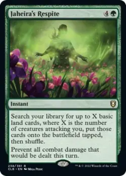 Jaheira's Respite - Light Play MTG Commander Legends: Battle for Baldur's Gate - Image 1