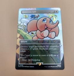 Generous Gift Foil Sonic The Hedgehog Secret Lair Mtg - Image 3