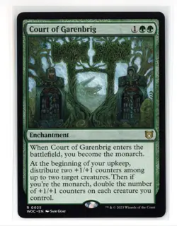 mtg WOC Court of Garenbrig #25 Non-Foil - Image 1