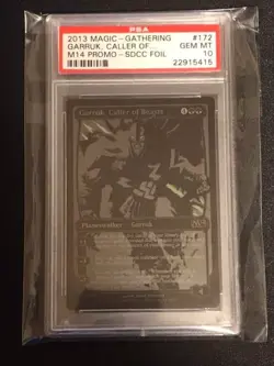 MTG 2013 M14 Promo SDCC Foil Planeswalker Set of 5 PSA10 - Image 2
