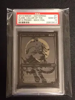 MTG 2013 M14 Promo SDCC Foil Planeswalker Set of 5 PSA10 - Image 4