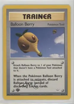 Balloon Berry 1st Ed. Pokemon Neo Revelation #60 2001 10cj - Image 1