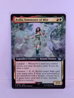MTG Rydia, Summoner of Mist Extended Art. Final Fantasy Regular - Image 1