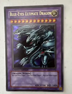 🔥YUGIOH • BLUE EYES ULTIMATE DRAGON • SECRET RARE • JMP-EN005 • LIMITED • NM🔥 - Image 1
