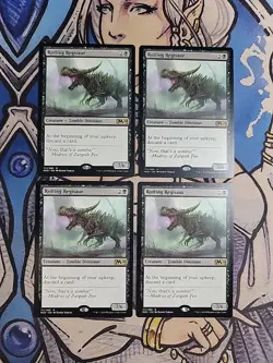 4x Rotting Regisaur - NM/M M20 Core Set 2020 MTG Magic the Gathering - Image 1