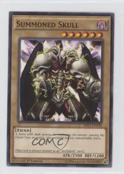 Summoned Skull 1st Ed. YuGiOh Millenium Pack 1 #MIL1-EN028 0su9 - Image 1