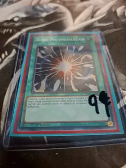 Yugioh Super Polymerization (UR) RA03-EN053 Quarter Century Bonanza 1st Edition - Image 2
