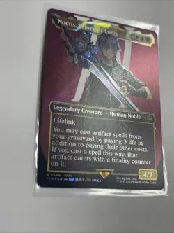 Noctis, Prince of Lucis (Borderless) (Surge Foil) Final Fantasy Foil - Image 3