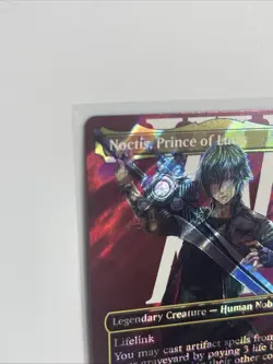 Noctis, Prince of Lucis (Borderless) (Surge Foil) Final Fantasy Foil - Image 4