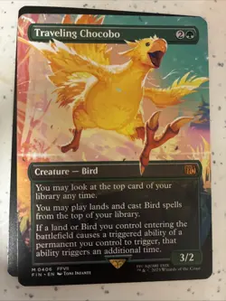 Traveling Chocobo (Borderless) Final Fantasy regular - Image 1