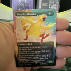 Traveling Chocobo (Borderless) Final Fantasy Regular - Image 3