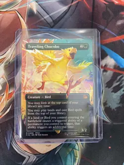 Traveling Chocobo (Borderless) Final Fantasy Regular - Image 1