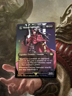 Vincent Valentine (Borderless) Final Fantasy Foil - Image 1