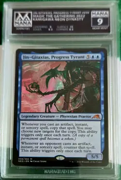 Jin-Gitaxias, Progress Tyrant 2022 MTG Kamigawa Neon Dynasty 059/302 MANA 9 - Image 1