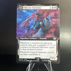 Vincent Valentine Extended Art Final Fantasy MTG NM Non Foil - Image 1