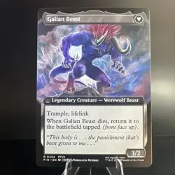 Vincent Valentine Extended Art Final Fantasy MTG NM Non Foil - Image 2