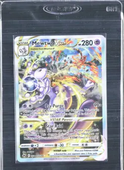 Mewtwo VSTAR GG44/GG70 Crown Zenith: Galarian Gallery Holo Pokemon Ultra Rare - Image 1