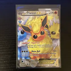 FLAREON EX - RC28/RC32 - XY GENERATIONS - Holo - Pokemon Card - NM - Image 1