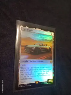 The Regalia Magic The Gathering Foil NM Final Fanasty MTG Rare - Image 1