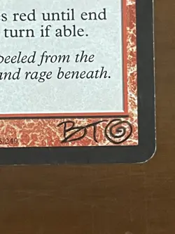 SIGNED Custom Art Alteration Incite Trump MAGA Hat MTG Magic Brandon Olterman - Image 2