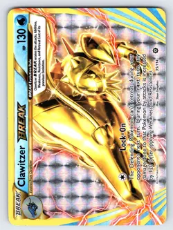 Clawitzer BREAK 35/11 2016 XY Steam Siege Pokemon Card TCG Ultra Rare - Lp/Vlp - Image 1