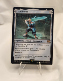 NM Excalibur II, MTG, Final Fantasy, Magic the Gathering, #257 Regular - Image 1