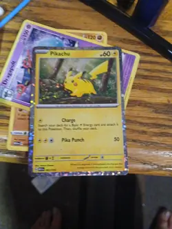 McDonald's 2024 Pokemon Promo Card Pikachu HP60 Foil Holo 002/015 - Image 1